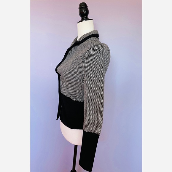 Anthropologie Sparrow Birdseye Sweater Blazer - Picture 5 of 7